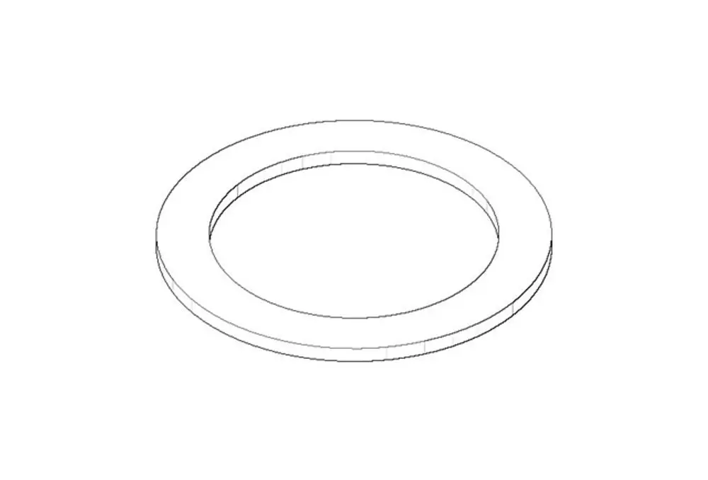 DORNBRACHT Dichtung Vf 3110 ERSATZTEILE 091440004 45,0 x 33,0 x 1,8 mm, 09144000490 Galeriebild 1